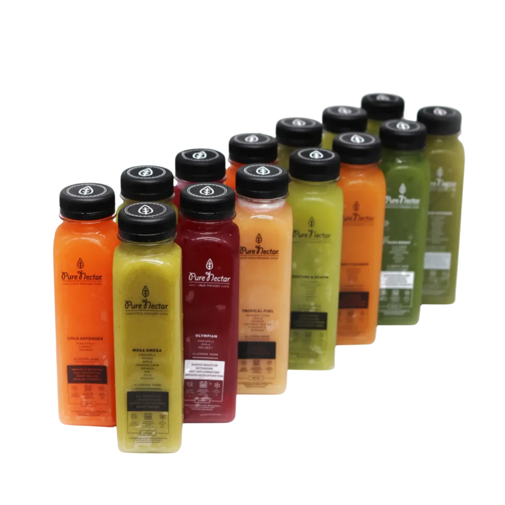 Pure Nectar cold-pressed bottled juices GCC